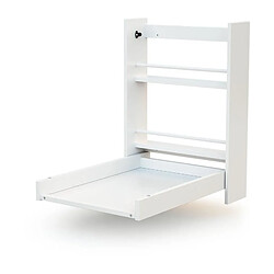 Webaby Table à langer murale - Blanc