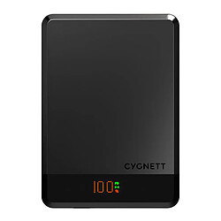 Avis CYGNETT Powerbank 10 000mAh Sans Fil Fixation Magnétique Modèle MagSlim Ultra-Compact Noir