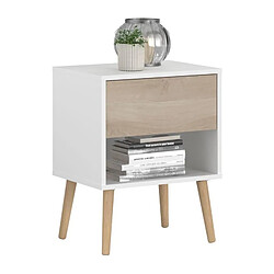 Avis Parisot Chambre complète Aalborg - Blanc chêne