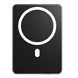 CYGNETT Powerbank 10 000mAh Sans Fil Fixation Magnétique Modèle MagSlim Ultra-Compact Noir