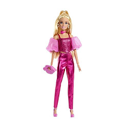 Barbie Poupée mannequin Deluxe Style - Rose métallisé pas cher