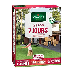 VILMORIN Semences de gazon 7 jours - 3 kg