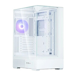 Boitier PC - ZALMAN - P40 Prism - Sans alimentation - Moyen tour - Format ATX - Blanc