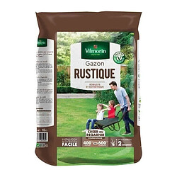 VILMORIN Semences de gazon rustique - 10 kg