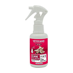 VETOCANIS Spray antiparasitaire, anti-puces et anti-tiques - 100 ml - Pour chiens et chats