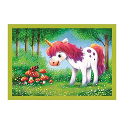 Clementoni Puzzle enfant 4 en 1 licornes pas cher