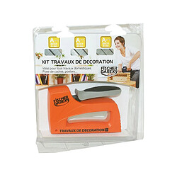 FISCHER DAREX Coffret agrafeuse manuelle + 2 400 agrafes 6/8 mm