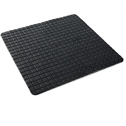 Tapis de bain ou de douche antidérapant - TODAY - UTILITY - 50 x 50 cm - Carré - Noir