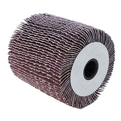 PEUGEOT OUTILLAGE 2 brosses 120*100mm à lamelles abrasives PEUGEOT - grain80