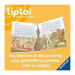 Avis tiptoi, Livre interactif, Mes premieres comptines anglaises, 3 ans, 13099011, Ravensburger