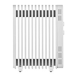 Sencor SOH 3413WH Radiateur bain d'huile 2500 W 13 ailettes Blanc
