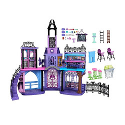 MONSTER HIGH Le Lycée Hanté-Maison de Poupées, plus de 35 accessoires - Monster High - HLP88