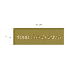 Clementoni Puzzle panorama Dragon Ball Super - 1000 pièces pas cher