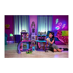 MONSTER HIGH Le Lycée Hanté-Maison de Poupées, plus de 35 accessoires - Monster High - HLP88