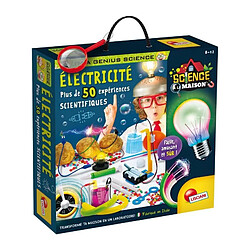 Lisciani Giochi Génius Science - jeu scientifique - l'électricité - 50 expériences - LISCIANI
