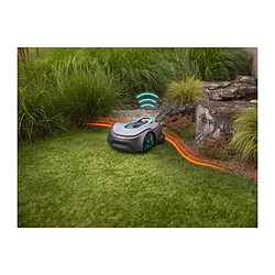 Tondeuse robot - GARDENA - Smart SILENO Free 600 - Sans câbles périphériques - Surface 600 m² - Inclus smart Gateway