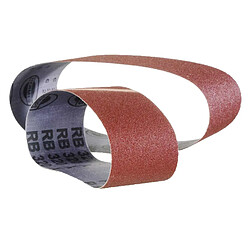 Boîte de 10 bandes en toile joint meulé pour ponceuses portatives HSB RB32220 G40 HERMES 19933
