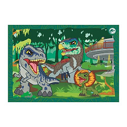 Clementoni Puzzle 4 en 1 Jurassic World pas cher
