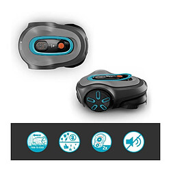 Tondeuse robot - GARDENA - Smart SILENO max 800 - Surface 800 m² - DuoConnect - Bluetooth - Tonte des bordures