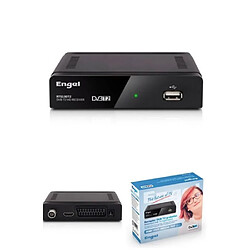 Décodeur Numérique - ENGEL - HD DVB-T2 - Enregistreur PVR - HDMI - USB