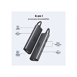 Ugreen Hub USB-C - 6-en-1 pas cher