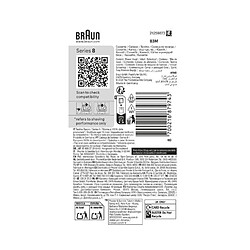 Braun cassette de rasoir Series 8 83M pas cher