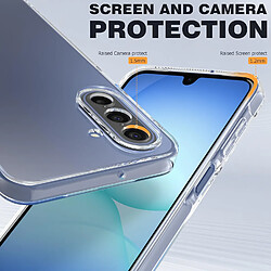 Coque Silicone Transparente + Verre Trempe Pour Samsung Galaxy A17 Little Boutik©