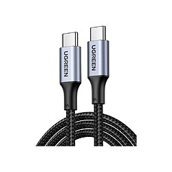UGreen Câble USB-C vers USB-C 100W 1 m renforcé nylon noir