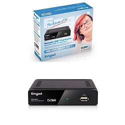 Décodeur Numérique - ENGEL - HD DVB-T2 - Enregistreur PVR - HDMI - USB
