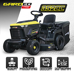 Gardeo Pro Tracteur tondeuse 352cc - largeur de coupe 83cm - Fonction mulching