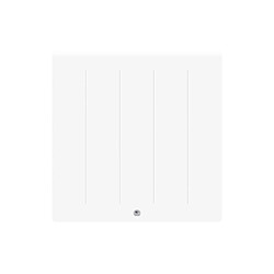 Radiateur à chaleur douce 1500w horizontal blanc - 414720 - Kenya 4 - THERMOR