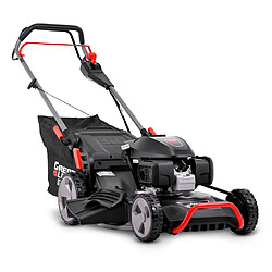 Greatland Tondeuse thermique tractée 202CC avec moteur Honda, mulching, éjection latérale et vitesse variable.