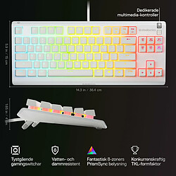 Acheter Steelseries Apex 3 TKL - Blanc