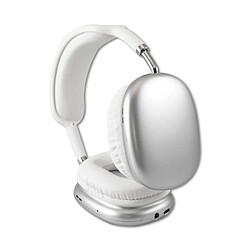 Inovalley Casque Bluetooth Confort silver-blanc