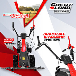 Avis Greatland Motofaucheuse thermique 196cc - Largeur de coupe 88cm