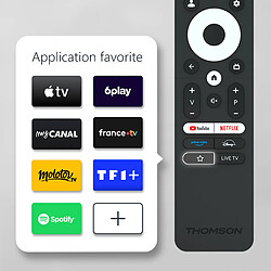 Avis Thomson Télécommande Google TV - Noir