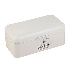 Acheter Ensemble boîte à pain et boîte à conserve vintage 4 pièces Crème Herzberg HG04418