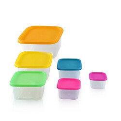 Avis Ensemble de boites de conservations alimentaires 6 pièces Herzberg HGSFS6N1