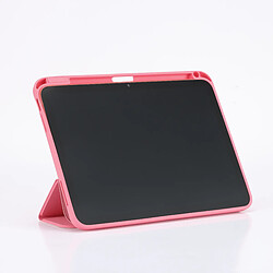 Avis Etui folio WE pour tablette iPad 10.9" (iPad 10 2022 / iPad 11 2025) - Coloris Rose - Fonction support - Dos transparent - Support stylet