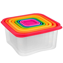 Avis Ensemble de boites de conservations alimentaires 8 pièces Herzberg HGSFS8N1