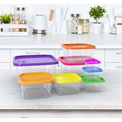 Acheter Ensemble de boites de conservations alimentaires 8 pièces Herzberg HGSFS8N1