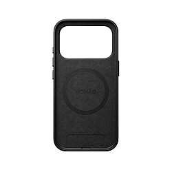 Nomad Coque pour iPhone 17 Pro MagSafe en Cuir Traditional Antichocs Noir pas cher