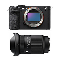 SONY Alpha 7C II Noir + Objectif SIGMA 20-200mm f/3.5-6.3 Contemporary