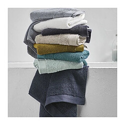 Today serviette de toilette en coton bio - Bleu pas cher