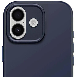 Avis Decoded Coque Compatible MagSafe pour iPhone 17 en Silicone Antimicrobienne Bleu marine