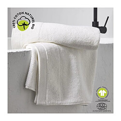Today drap de bain XXL en coton bio - Blanc