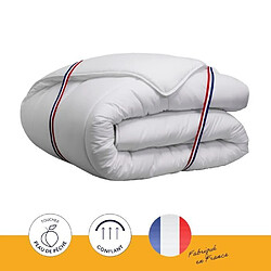DODO Couette temperee Country - 140 x 200 cm - Blanc pas cher