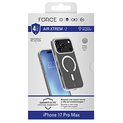 Acheter Force Case Coque MagSafe iPhone 17 Pro Max Modèle Air Xtrem Renforcé 4m Noir