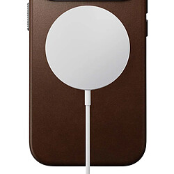 Acheter Nomad Coque pour iPhone 17 Pro MagSafe en Cuir Traditional Antichocs Marron