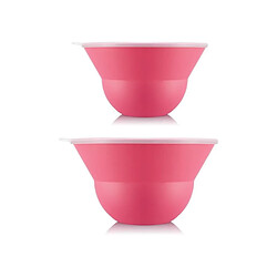 Bodum ensemble de saladiers hermétiques - Rose